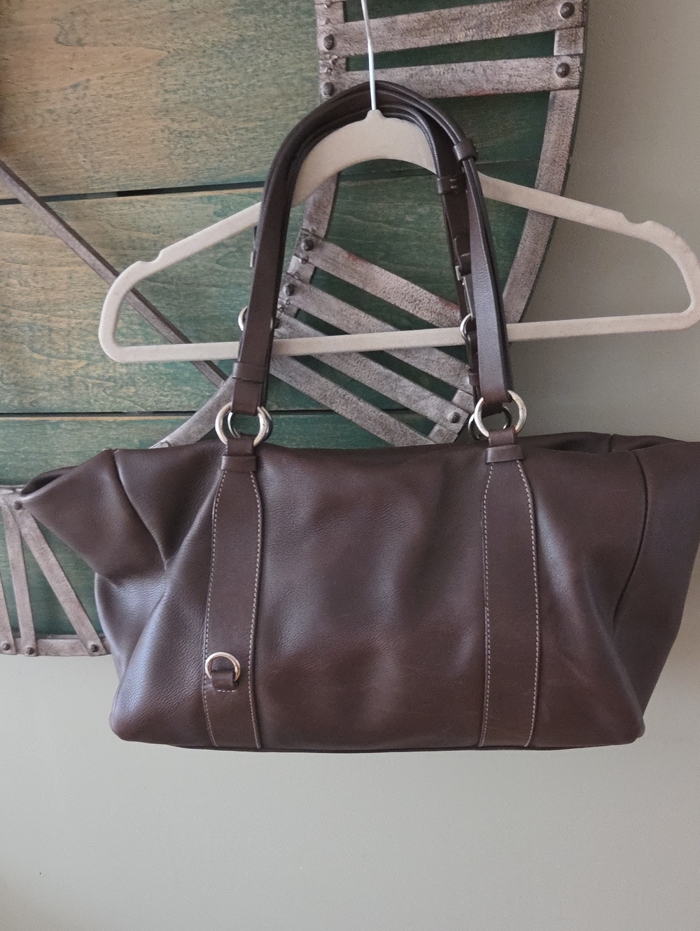 Mauro Governa Vintage Slouchy Made in Italy Leather Bag